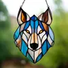 Explosões Transfronteiriças Novo Lobo Selvagem Pendente de Janela em Acrílico Decoração de Casa Decoração de Interiores Decoração Externa Presente