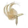 Faixa de cabelo de penas retrô europeia e americana Cross Border 1920S Gatsby Halloween Headwear Bola de Natal Tassel Headwear