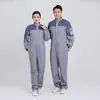 Overoles Antiestáticos de Primavera y Otoño Overoles de Combinación de Colores Ropa de Fábrica de Red Eléctrica PetroChina Petroquímica Raya Reflectante Ropa de Protección Laboral