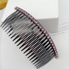 Horquilla para el flequillo, peine para la parte posterior, peine de inserción, banda para el cabello a presión, diamantes austriacos, diamantes de imitación, recogido, horquilla para el cabello roto, accesorios para el cabello, tocado al por mayor