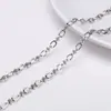 Corrente de Aço Titânio Aço Inoxidável Corrente de Girassol Corrente para Acessório de Roupa Corrente para Acessório de Joia de Colar Feito à Mão DIY Material
