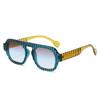 Gafas de Sol Aviador Dobles de PC Europeas y Americanas para Hombre, Gafas de Sol Anti-UV para Mujer, Gafas Retro de Moda Transfronterizas
