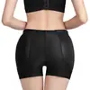 Calcinha Levanta Bumbum Falso Feminina Calça Modeladora de Barriga e Levanta Bumbum Almofada de Esponja Quadril Completo Modelagem de Quadril Tamanho Grande Calça Modeladora Corporal