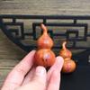 Talla de Calabaza de Azufaifo por Rayo Tianshi Wulu Dios de la Riqueza Tianshi Wulei Tu Colgante de Cinabrio para Colgar en el Coche Calabaza Wen Play