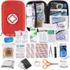 Kit de primeiros socorros portátil para sobrevivência em carro e casa, EVA, para atividades ao ar livre, viagens, acampamentos, caminhadas, suprimentos de emergência