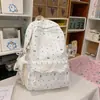 Nova Mochila Estilo College, Bolsa Escolar Leve e Fofa, Bolsa de Ombro Único para Alunos do Ensino Fundamental II e Ensino Médio, Mochila para Deslocamento para Estudantes Universitárias