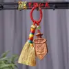 Espada de Madera de Azufaifo Marca Rayo con Colgante Móvil de Escoba Yiming Xianyuan Colgante de Coche de Madera Colgante para Llavero