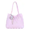 Bolso Casual Versátil para Mujer 2025 Otoño e Invierno Nueva Moda Bolso de Hombro para Viajar Celebridad de Internet Retro Bolsa de Gran Capacidad para el Brazo