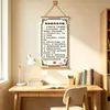 """Buenos Hábitos de Estudio""" - Guía correctamente el estudio de los niños, su habitación y la sala de estar con arte de pared educativo y pinturas decorativas"""