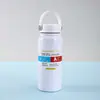 Nova Garrafa de Água Esportiva de Grande Capacidade, Copo Térmico Transfronteiriço de Aço Inoxidável 304, Copo Portátil para Carro, Garrafa de Água Portátil para Exterior