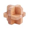 Regalo educativo para niños cerradura de caja y espiga Kong Ming cerradura Luban juego completo de traje de madera-juguetes de regalo de año grande nostálgico