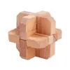 Cerradura Kongming de Mortaja y Espiga de Haya Cerradura Luban Juguete de Ocio para Niños Barril de Vino de Madera Juguete Educativo Transfronterizo para Personas Mayores