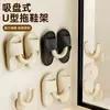 Estante para Zapatillas con Ventosa para Baño, Zapatero sin Taladro, Gancho de Almacenamiento para Baño, Estante de Almacenamiento, Estante para Zapatillas con Ventosa