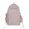 Mochila feminina estilo coreano 2025 novo modelo, simples e fofa, mochila para laptop de grande capacidade, leve, mochila da moda para estudantes do ensino fundamental e médio