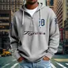 Ropa Nueva para Hombre Transfronteriza Amazon Más Vendida Cremallera Multibolsillo Nueva Sudadera Tendencia de Comercio Exterior Sudadera Serie NFL