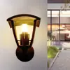 Lámpara de Pared Impermeable para Exteriores Simple 2023 Dormitorio Mesita de Noche Sala de Estar Pasillo Escaleras Ambiente Pared Exterior Fondo de Puerta Lámpara de Pared