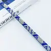 Cuerda de Tira de Vidrio Tubo Redondo de Pedrería Transfronteriza Accesorios para Joyería Accesorios para Ropa Línea de Corbata de Moño Tubo de Pedrería Venta al por Mayor