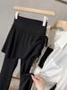 Pantalones Acampanados Lu con Diseño Falso de Dos Piezas, Nuevo Estilo 2026 para Mujer, Cubre Cadera, Adelgazantes, Leggings Casuales para Yoga, Pantalones Shark Bootcut