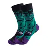 Calcetines Personalizados para Hombre al por Mayor Moda para Hombre Calcetines Divertidos de Anime Hip Hop Personalidad Dibujos Animados Moda Calcetines de Anime