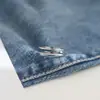 Anel de Titânio com Zircônia Vazada de Camada Dupla, Estilo Moda Europeu e Americano para Mulheres, Design de Nicho com Fileira de Diamantes, Anel Minimalista para Dedo Indicador