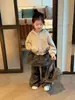 Pantalones para Niña 2026 Nuevo Otoño Niñas Bebé Elegante Cubrepañal Pantalones Casuales Niños Versátiles Pantalones de Campana Ropa de Otoño