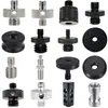 Tornillo para Gimbal de Cámara Trípode Tuerca para Transmisión en Vivo Fotografía Accesorios para Teléfono Móvil M681012 Conversión 1/4 a 3/8