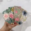 Nueva Diadema de Encaje Bordada con Rosas Estilo Chino Diseño Étnico de Nicho Diadema de Ala Ancha Corona Alta Accesorios para la Cabeza Versátiles