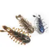 Cebos de pesca al por mayor: pepino de mar hueco 8.2cm 6.3g material TPE señuelo suave biónico flotante para pesca de lubina