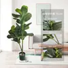 Macetas Simuladas de Plantas Verdes para Decoración de Plantas Grandes de Interior, Adecuadas para Hoteles, Centros Comerciales y Exhibidores de Ventanas