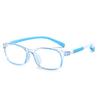 Nuevas gafas de silicona TR90 para niños, gafas ultraligeras para miopía, gafas antiluz azul, gafas de detección avanzada para mujer, venta al por mayor