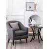 Sofá de Tecido Simples Moderno Nórdico para Apartamento Pequeno, Cadeira Preguiçosa para Café, Hotel, Quarto, Varanda