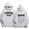 Grupo Singer Export Stray Kids Periféricos Harajuku Estampado Sudaderas de Otoño e Invierno Sudaderas Tops Listos para la Venta