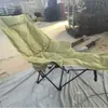 Silla Plegable para Exteriores, Silla Luna para Siesta en la Oficina, Silla Sofá Perezoso Portátil de Doble Uso para Sentarse y Acostarse en Camping, Juego de Sillas de Pesca