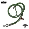 Lanyard Popular para Teléfono Móvil de Muñeca 6mm Fuerte para Colgar en el Cuello Cruzado Ajustable Exterior Montañismo Cuerda Trenzada Anti-Pérdida Color Pistola