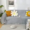 Pan Ya Tecido Algodão Linho Toalha de Sofá Simples Pano de Sofá Cobertura Completa Quatro Estações Universal Almofada de Sofá Anti-arranhão de Gato Lavável à Máquina