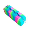 2018 Nova Bolsa de Papelaria de Silicone Bolsa com Zíper de Silicone Bolsa de Armazenamento Carteira de Silicone