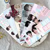 [Exclusivo para Zhi Mei] Set Creativo de Mini Pancarta de Mano y Tarjetas Pequeñas Lu Mu para Eventos Deportivos, Exquisitamente Elaborado, Perfecto para Compartir e Intercambiar como Materiales de Apoyo