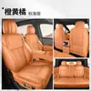 Aplicable para Fundas de Asiento Dedicadas Ideal i6 Modelo 25/26 Cojines para Asiento de Coche Fundas de Asiento de Cuero Perforado de Cobertura Total Cojines para Asiento para Todas las Estaciones
