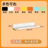 Nuevo estante de almacenamiento ultradelgado para colgar en la puerta con paneles perforados, estantería ajustable integrada para montar en la pared y una librería de pie