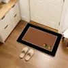 Felpudo de Alfombra para Puerta de Entrada para Uso en el Hogar, Imitación Lino con Base de Goma, Felpudo Antideslizante, Felpudo Resistente a Manchas, Alfombra Anti-Sisal al por Mayor