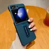 Funda para Teléfono Móvil con Soporte de Lichi para OPPO Find N3 FLIP para VIVO X FLIP Cuero de Alta Calidad