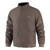 99010 Entidad Transfronteriza Primavera y Otoño Nueva Chaqueta de Cuello Casual de Negocios para Hombres de Mediana Edad Doble para Hombres de Mediana Edad