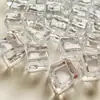 Luz de Noche de Hielo Transparente Acrílico Imitación Accesorios Decorativos Pegamento de Crema DIY Funda de Teléfono Pendientes Material Hecho a Mano