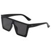 Nueva moda europea y americana de montura grande de una pieza gafas de sol para hombre nuevo para mujer street style de una pieza gafas de sol coloridas para ciclismo transfronterizas