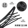 Pinza Invisible para el Cabello para Recoger Mechones Sueltos, Peine Pinza sin Costuras, Pinza Bb para Flequillo, Pinza Lateral para Volumen en la Parte Alta de la Cabeza, Pinza para el Cabello para Mujeres
