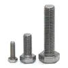 Pernos Externos Hexagonales de Acero Inoxidable 304 Tornillos Din933 Tornillos de Cabeza Hexagonal M8M10M12 Tornillos de Rosca Completa