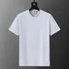 Camiseta de manga curta de alta qualidade, transfronteiriça, corretamente etiquetada, nova, da moda, para o verão, solta, jacquard, comércio exterior europeu e americano