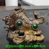 Ganado Sapo Dorado Dragón Chino Maitreya Cigarra Dorada Dinero Mascota de Té Cambio de Color Mascota de Té contento