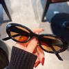 Nuevas Gafas de Sol Ojo de Gato Ovaladas de Estilo Europeo y Americano 2024 para Mujer, Modernas, Cuadradas, Redondas, Adelgazantes para Rostro, Gafas de Sol Retro de Alta Gama