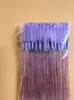 Cepillo de Silicona para Pestañas de Colores al por Mayor Peine de Silicona para Pestañas Cepillo para Cejas Herramienta Portátil para Maquillaje de Ojos Cabezal de Silicona Multicolor